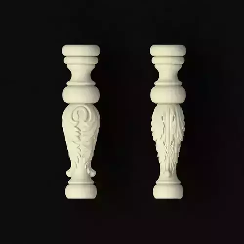 baluster door knob