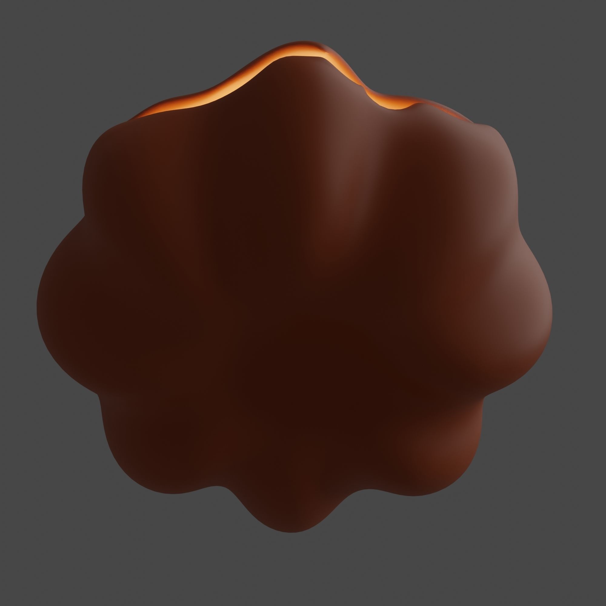 Cute and Funny Halloween Jack-o-Lantern Pumpkin 3D model_10