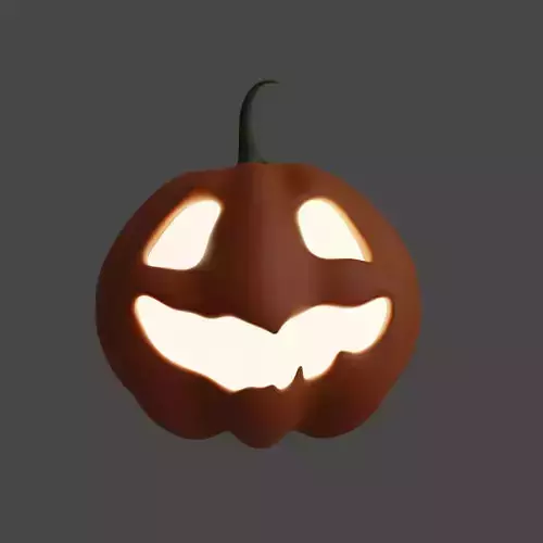 Cute and Funny Halloween Jack-o-Lantern Pumpkin