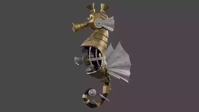 Steampunk Seahorse