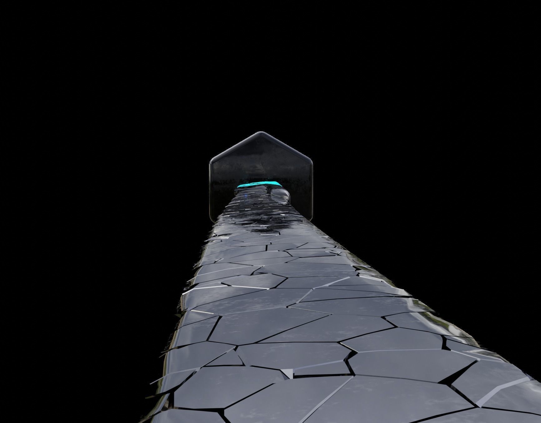 Thousand Demon Daggers from scissor Seven Low-poly 3D model_5