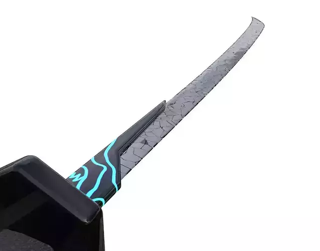 Thousand Demon Daggers from scissor Seven Low-poly 3D model