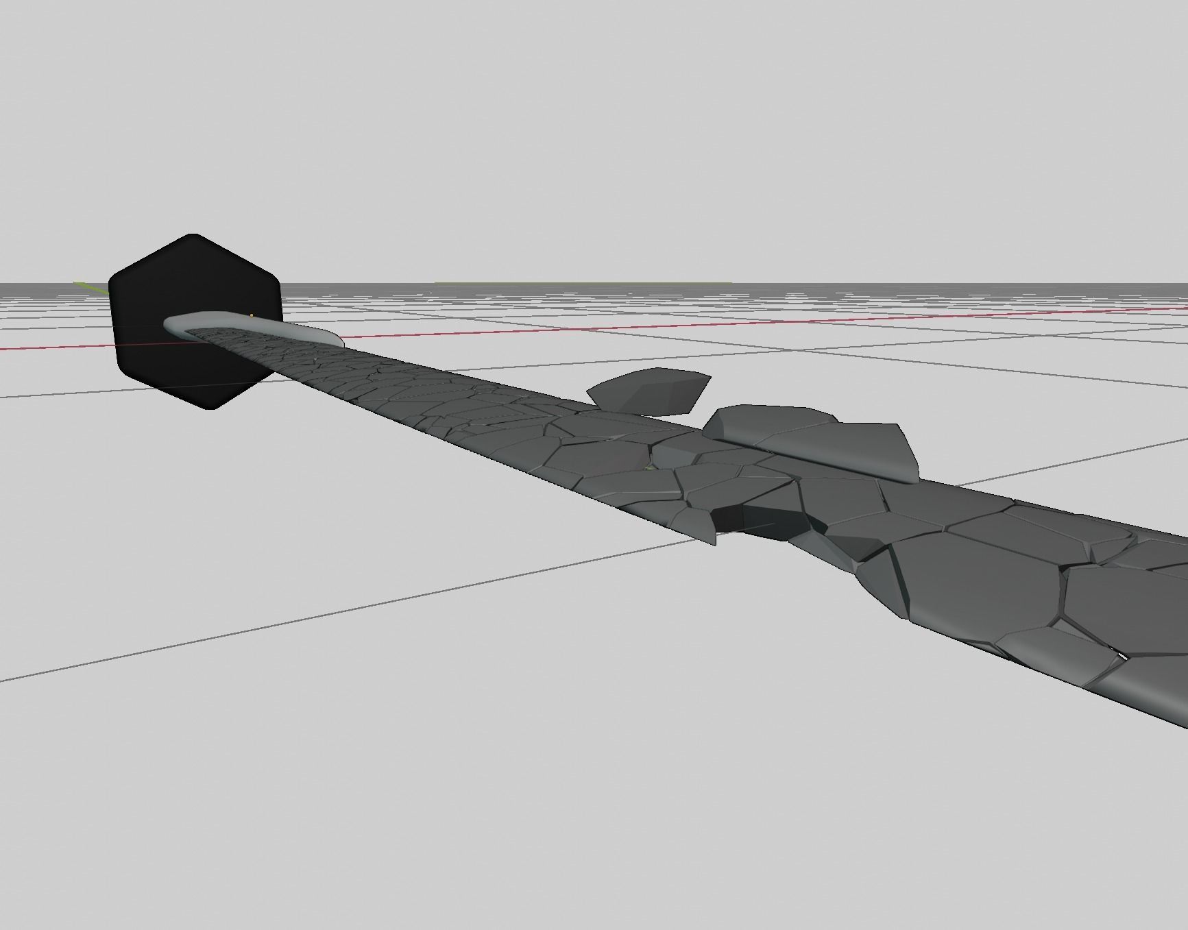 Thousand Demon Daggers from scissor Seven Low-poly 3D model_4
