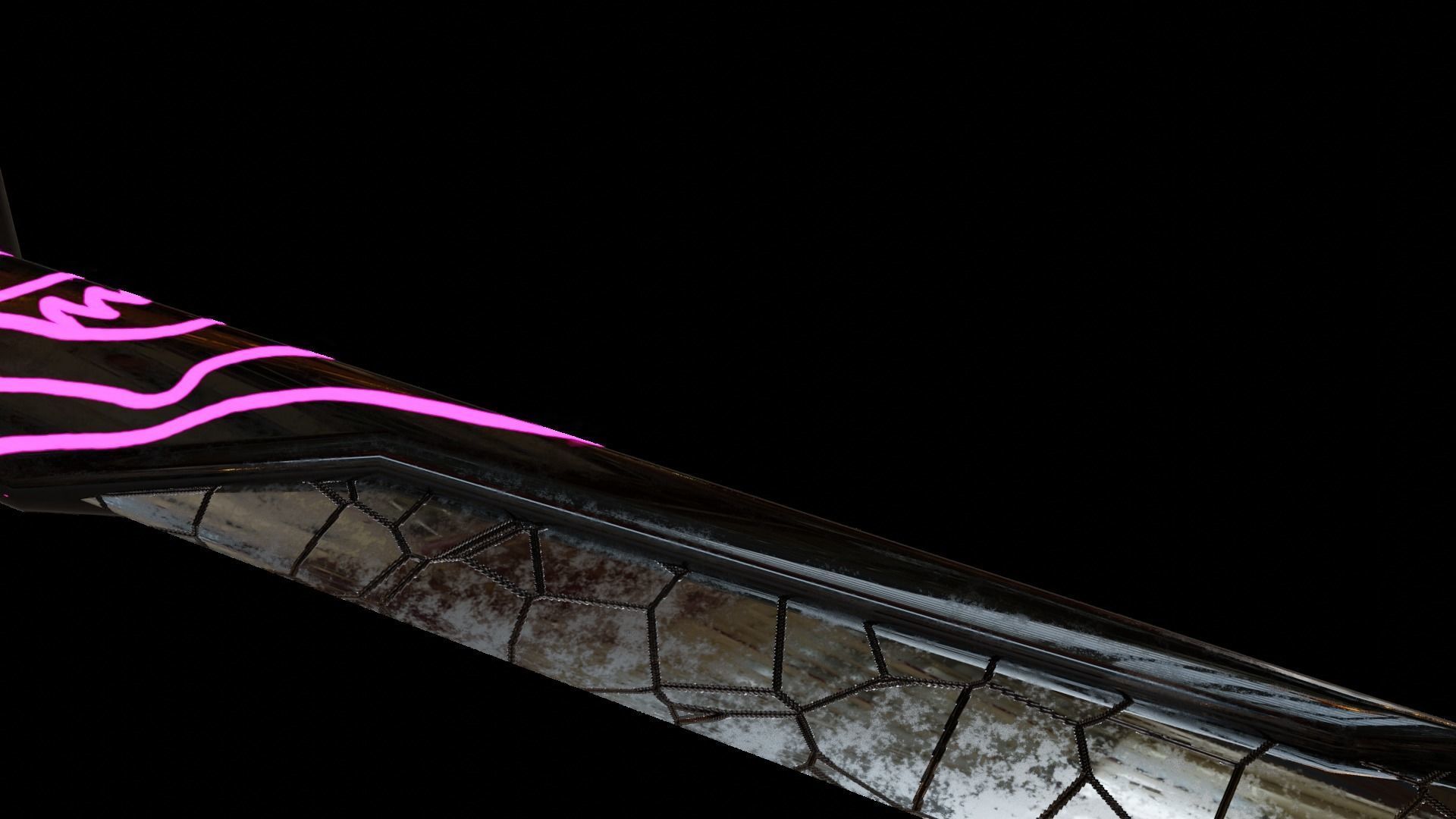 Thousand Demon Daggers from scissor Seven Low-poly 3D model_3