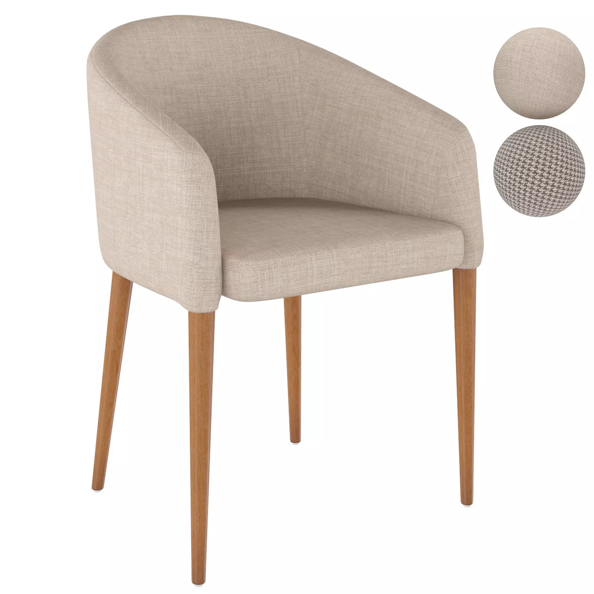 Chair Calidez DC685 3D model_0