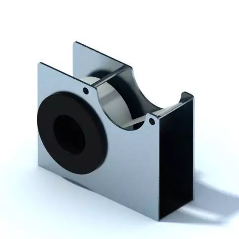 Retro Tape Dispenser 3D model_0