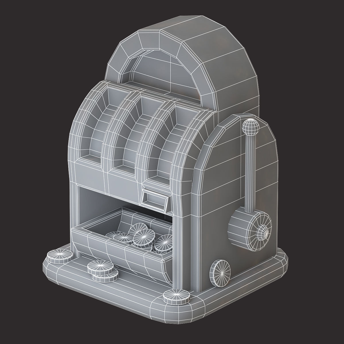 low poly game assets pack 3d model Low-poly 3D model_4