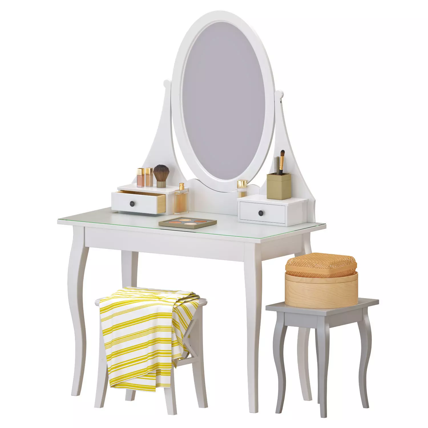 HEMENS DRESSING TABLE 3D model_0