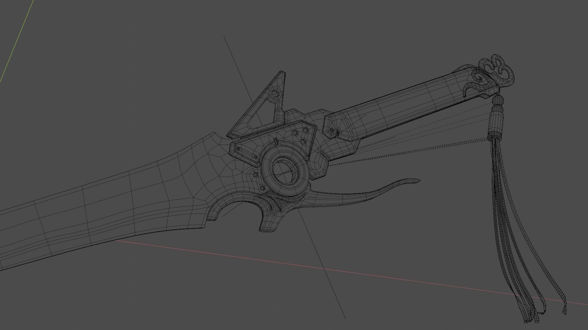 Punishing Gray Raven Lucia weapon pink sakura printing model 3D print model_2