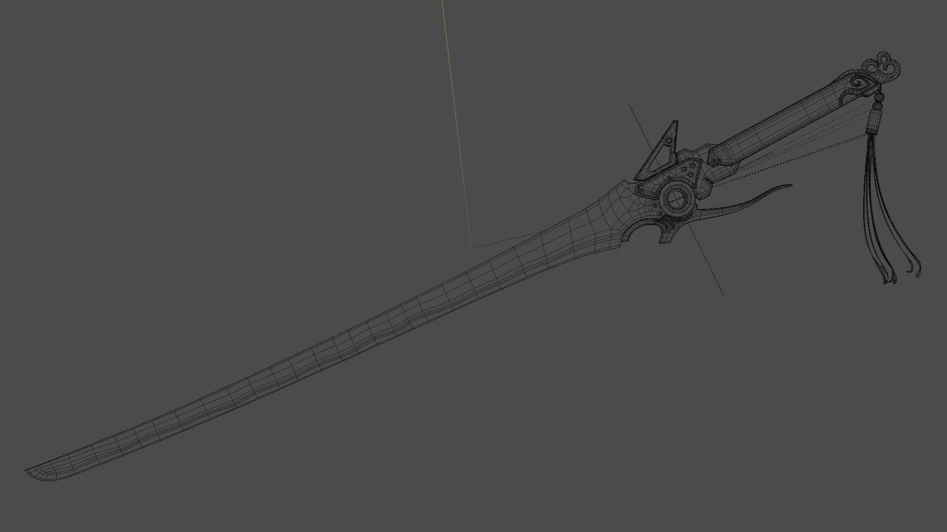 Punishing Gray Raven Lucia weapon pink sakura printing model 3D print model_6