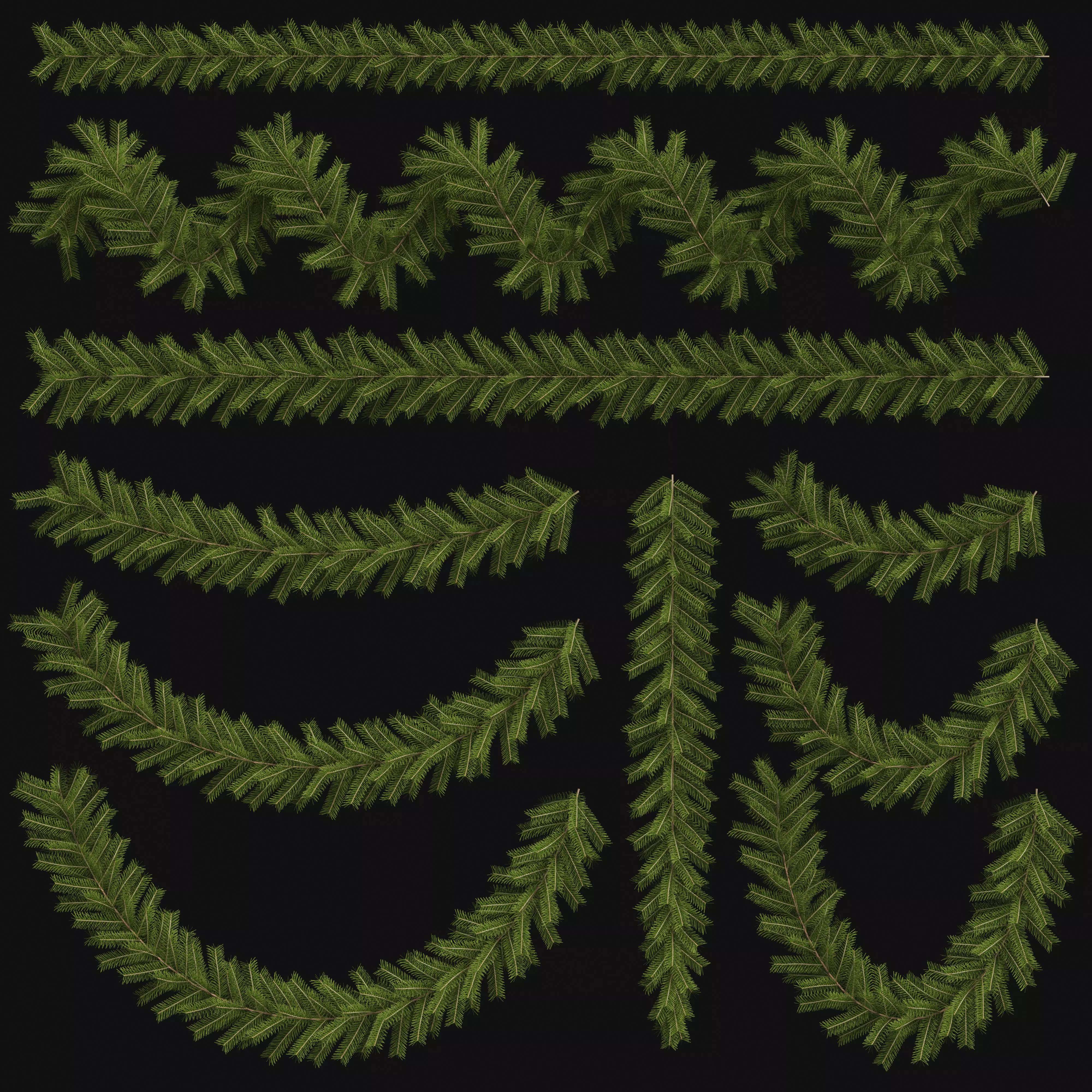 Garlands 04 3D model_0