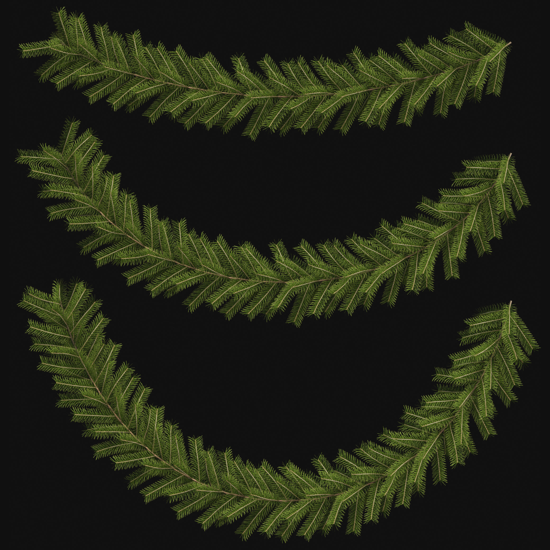 Garlands 04 3D model_2