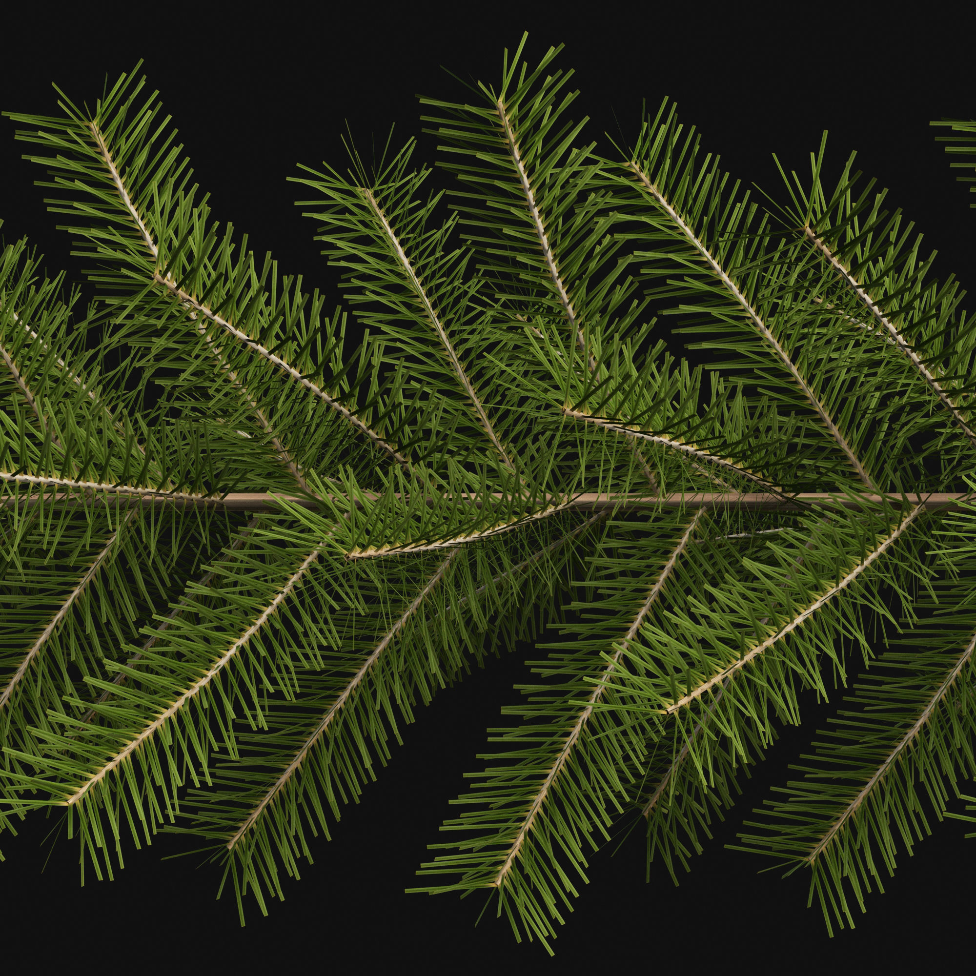 Garlands 04 3D model_4