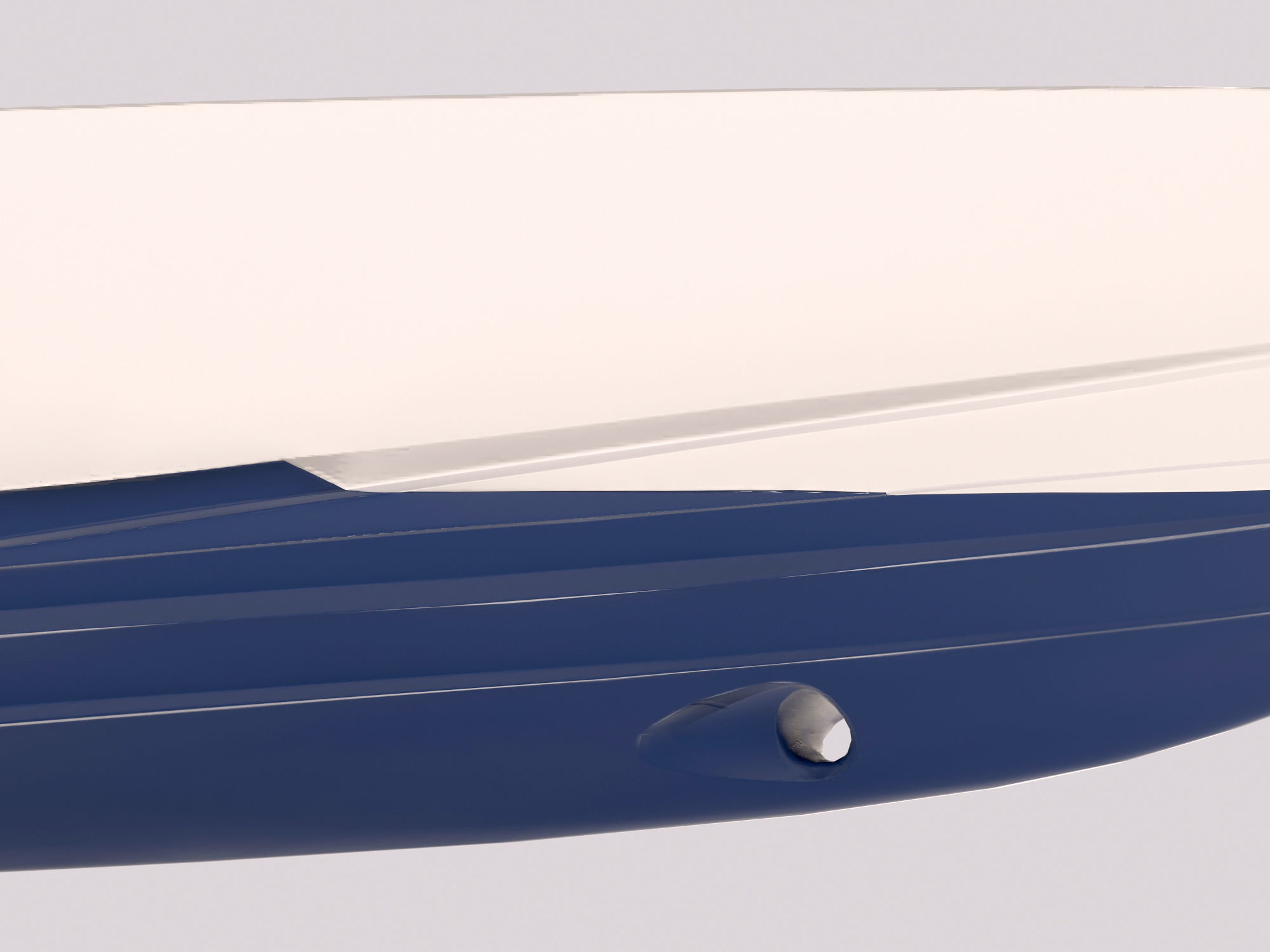 Yacht hull clean and ruined Low-poly 3D model_22