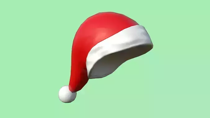 Santa Claus Hat 07 Red Cartoon - Character Design Fashion