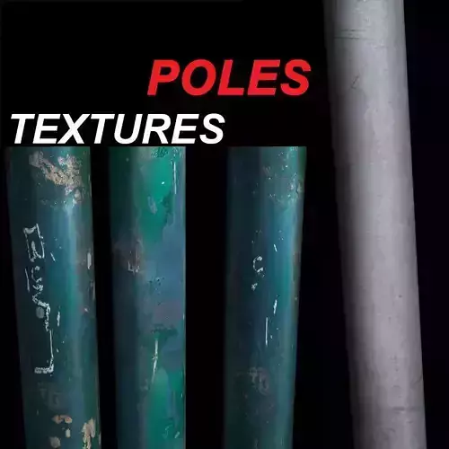 Poles Textures - Metal Concrete Texture