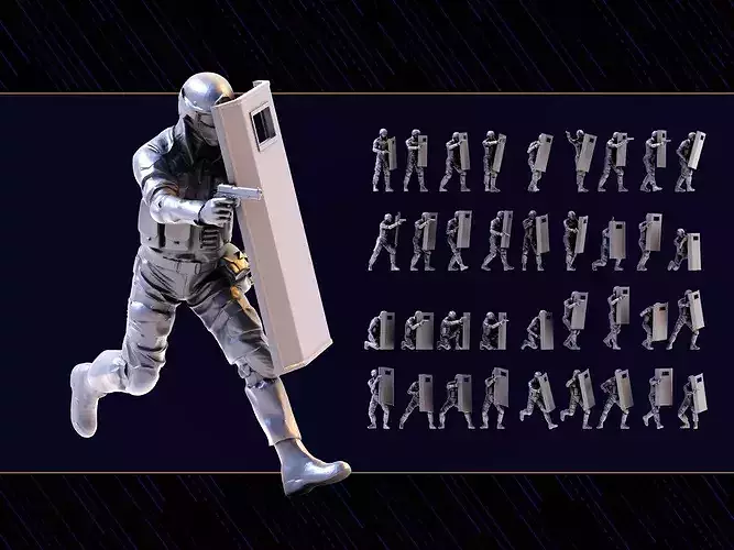 SWAT Figure Set 05