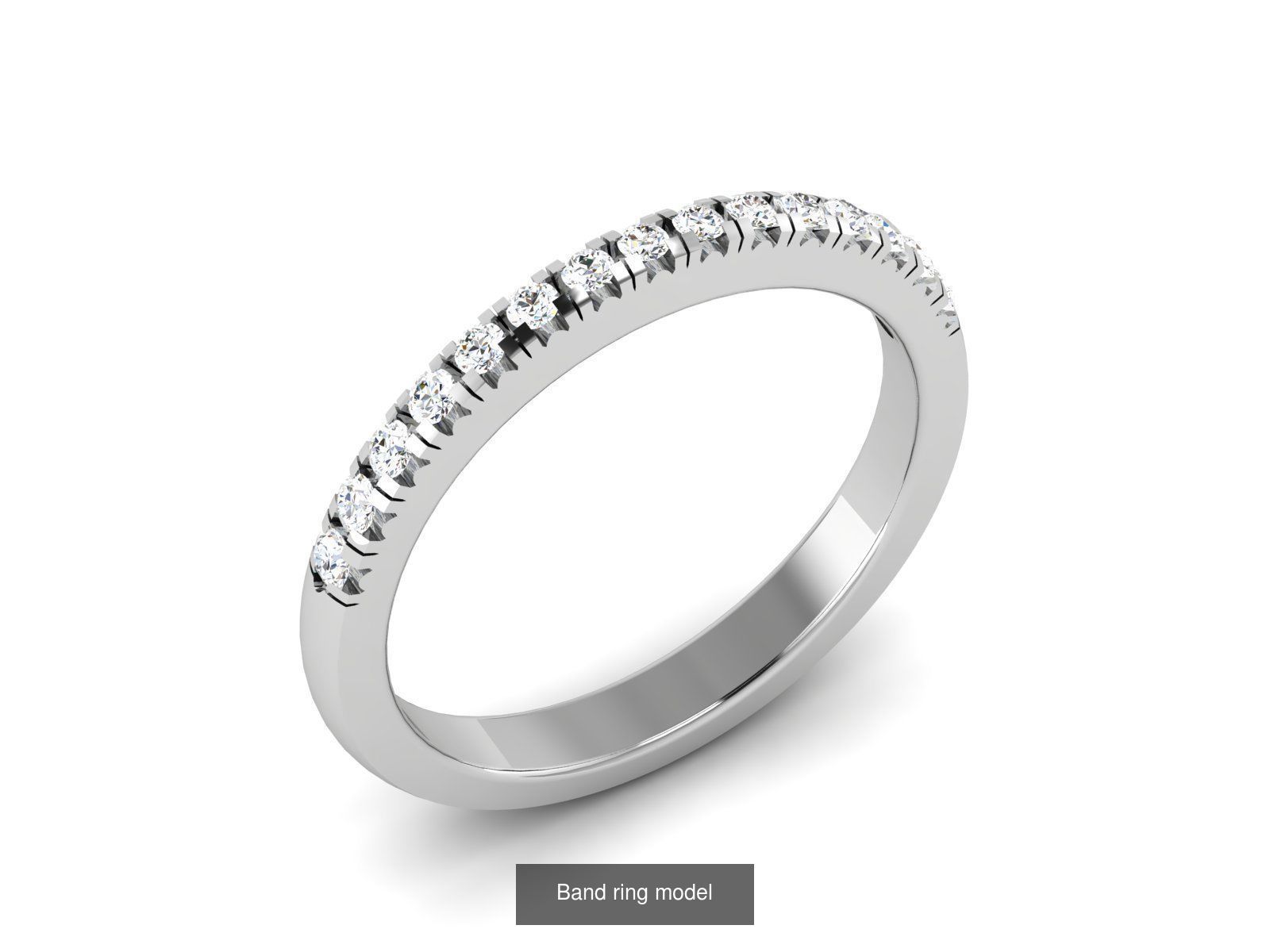 56 Band ring with renders 3dm 3D Model Collection_20