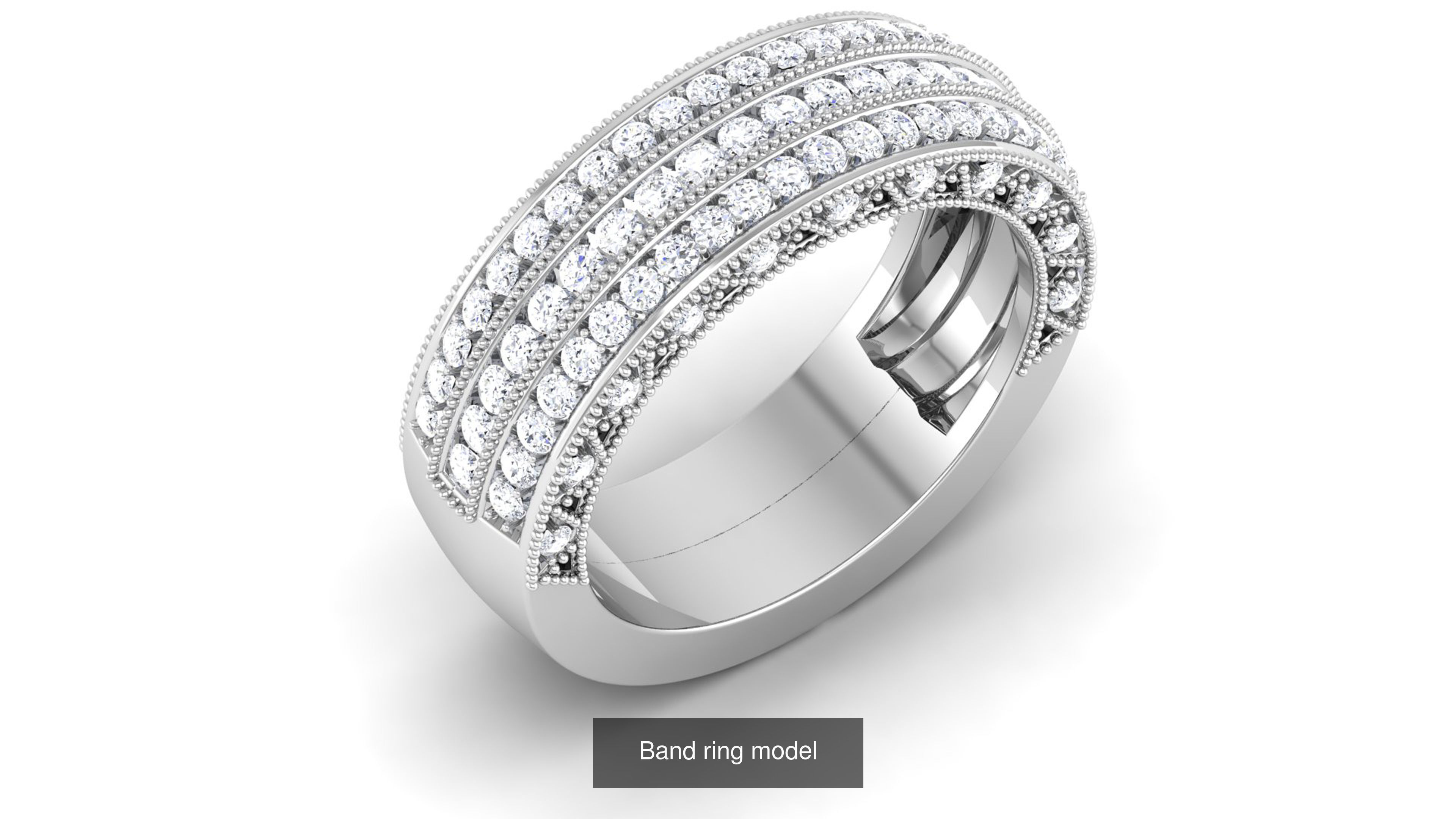 56 Band ring with renders 3dm 3D Model Collection_54