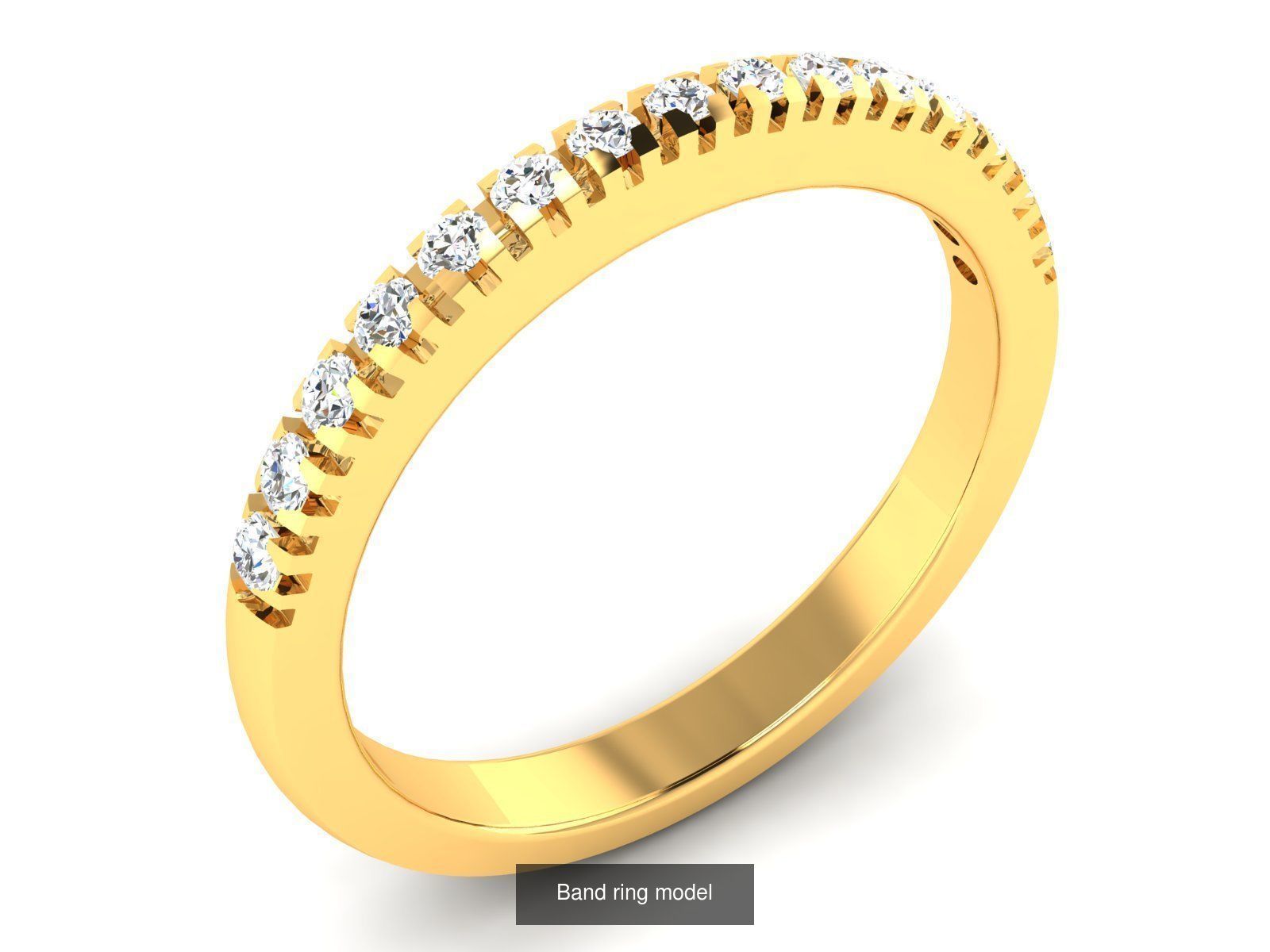 56 Band ring with renders 3dm 3D Model Collection_19