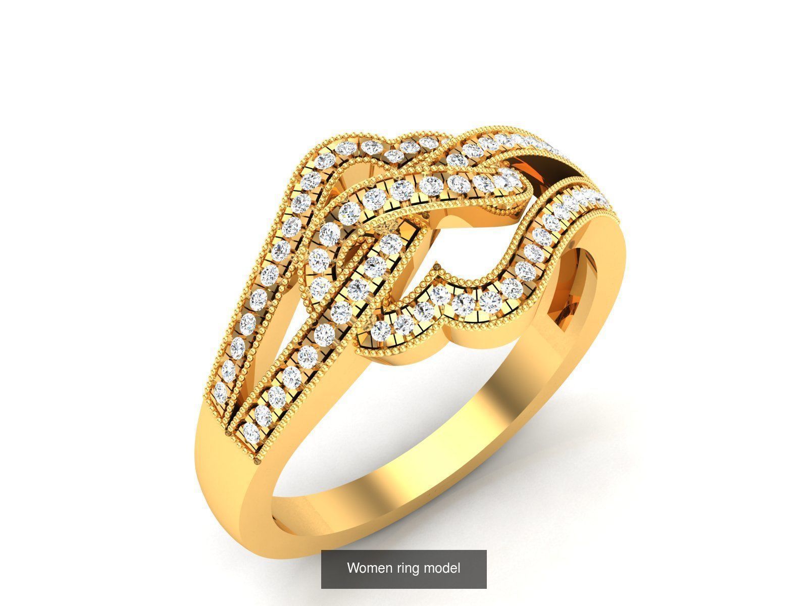 56 Band ring with renders 3dm 3D Model Collection_25