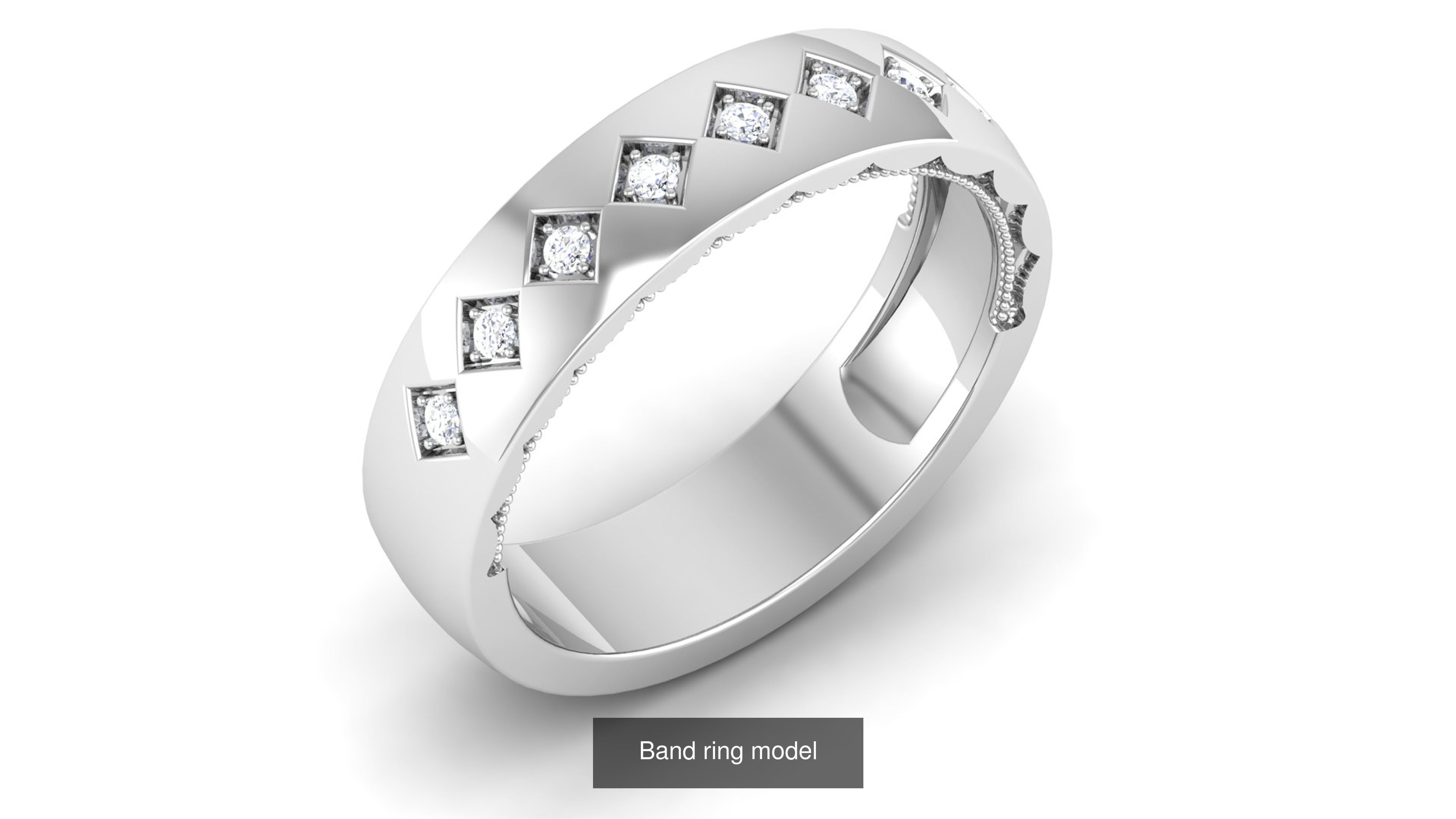 56 Band ring with renders 3dm 3D Model Collection_51