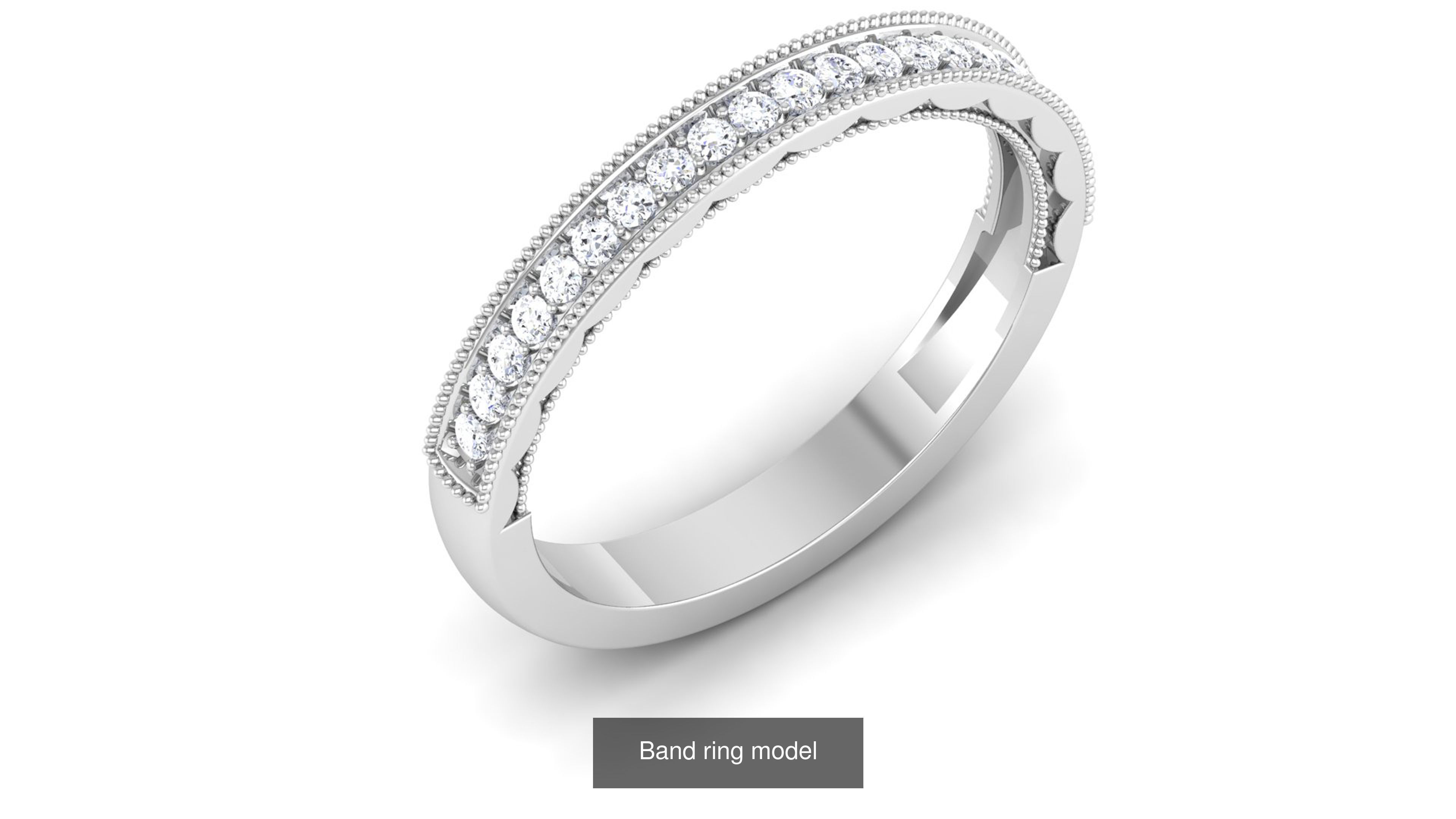56 Band ring with renders 3dm 3D Model Collection_27