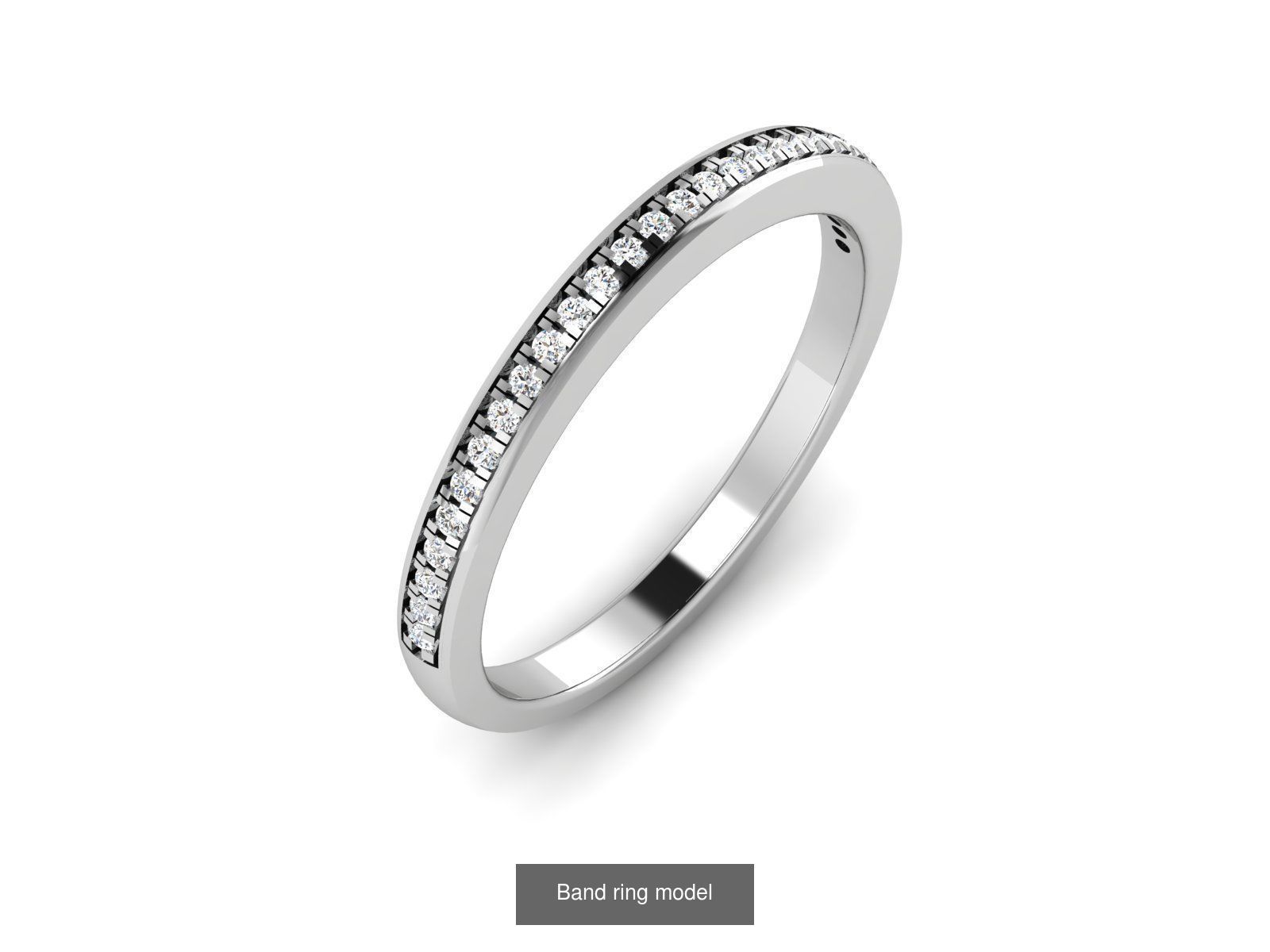 56 Band ring with renders 3dm 3D Model Collection_13