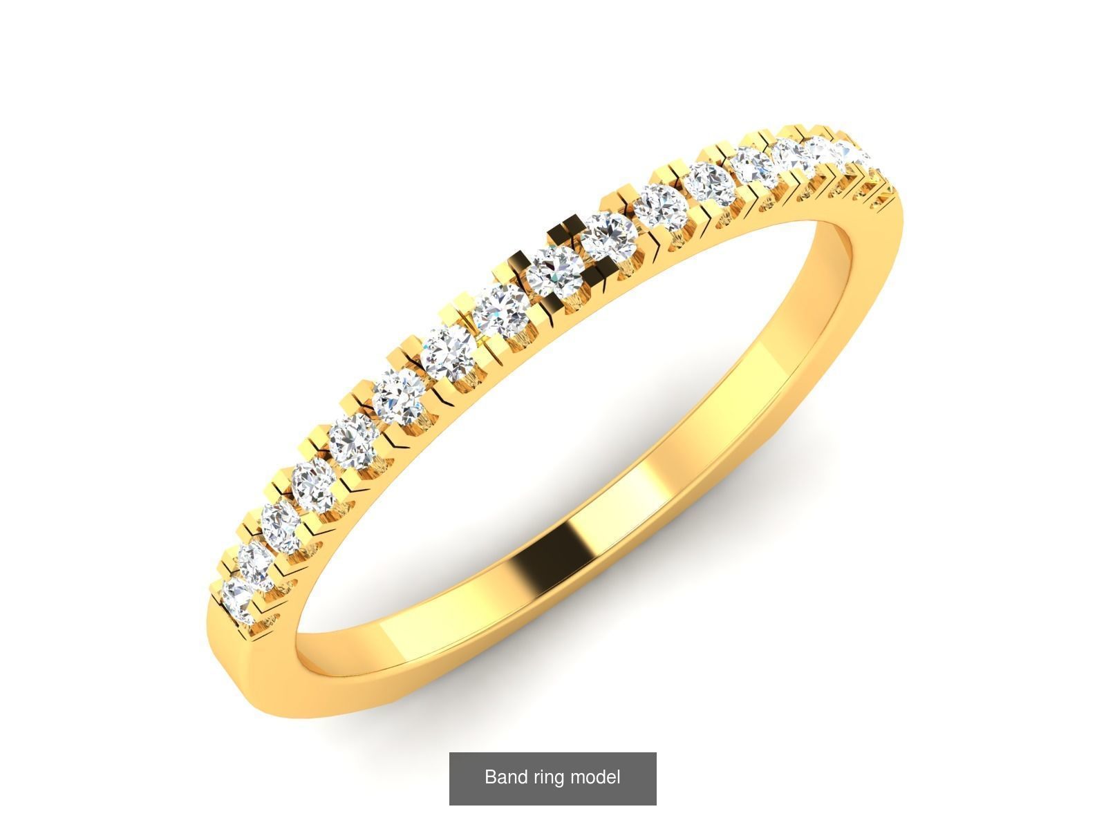 56 Band ring with renders 3dm 3D Model Collection_10