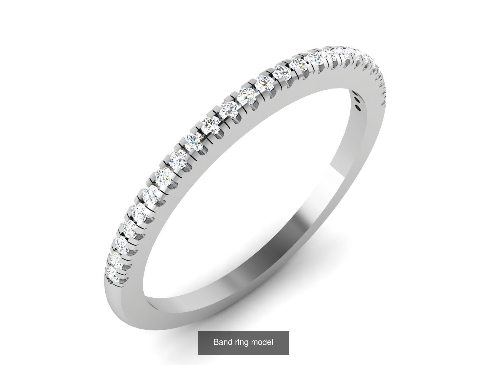 56 Band ring with renders 3dm 3D Model Collection_26