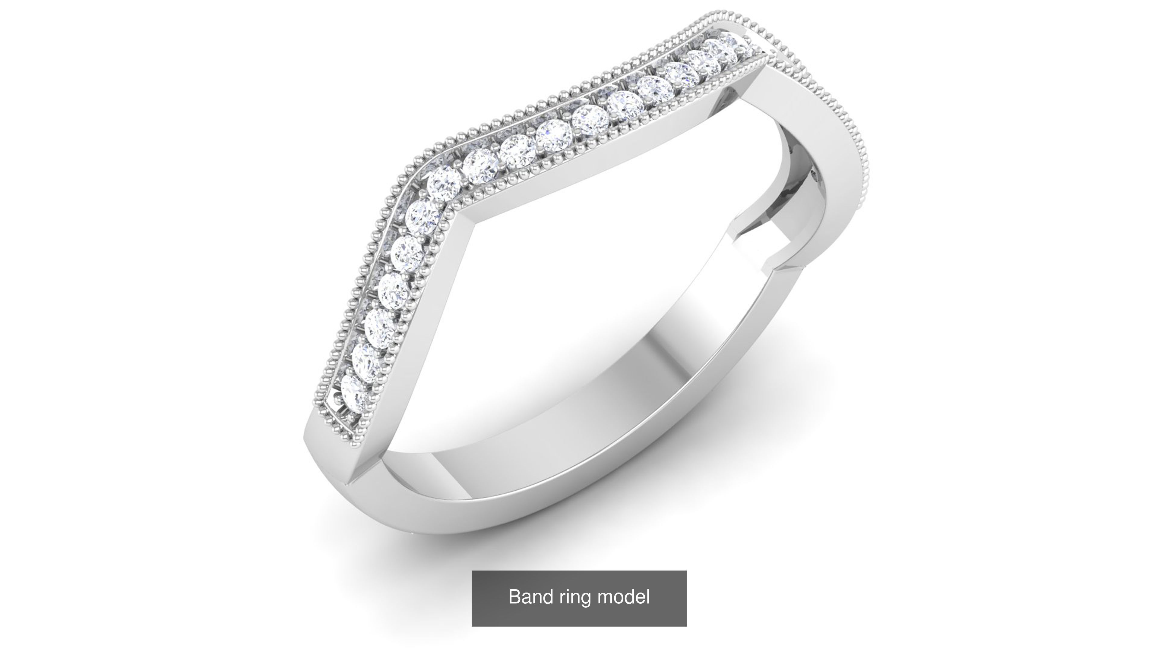 56 Band ring with renders 3dm 3D Model Collection_28