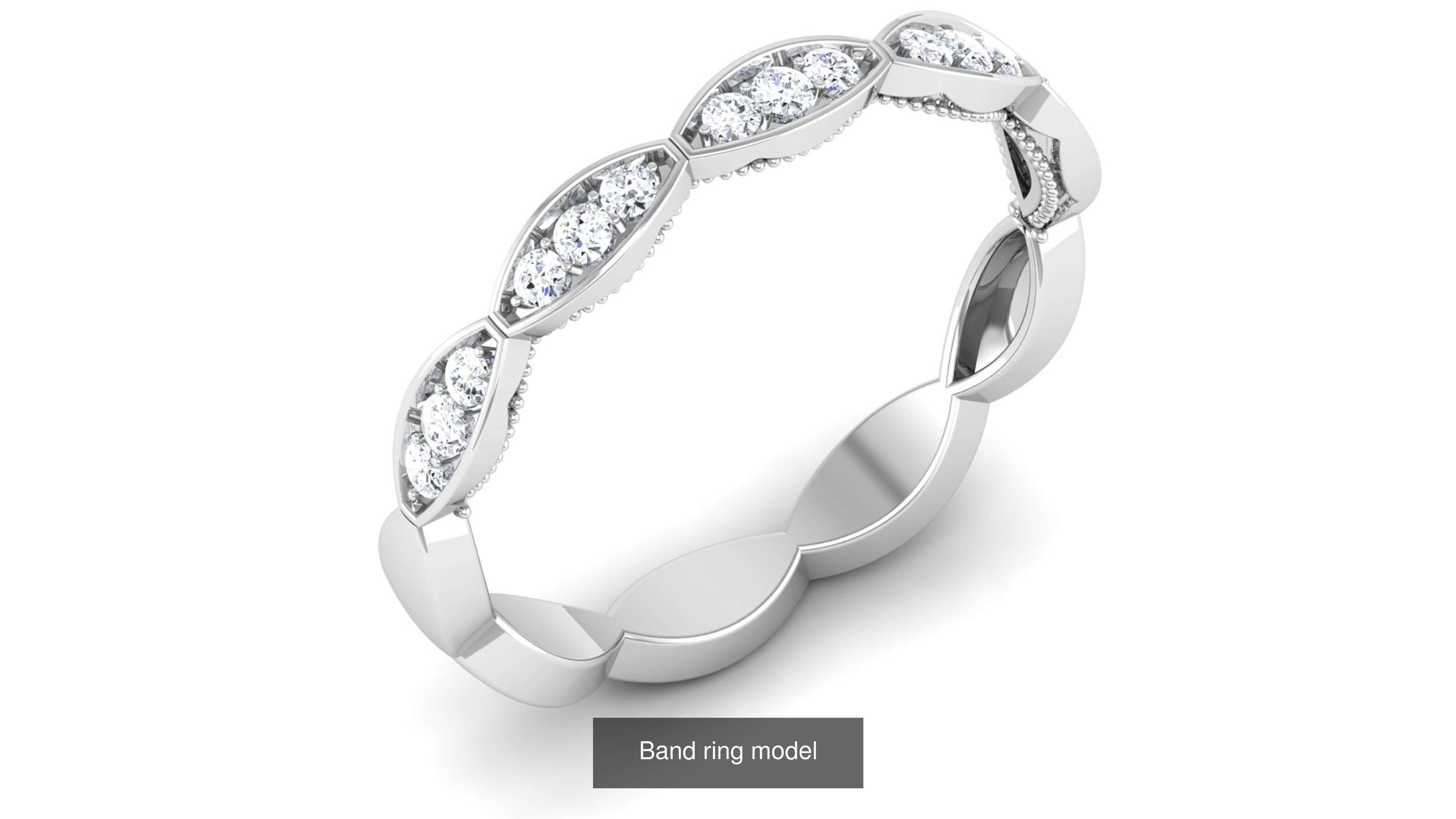 56 Band ring with renders 3dm 3D Model Collection_30