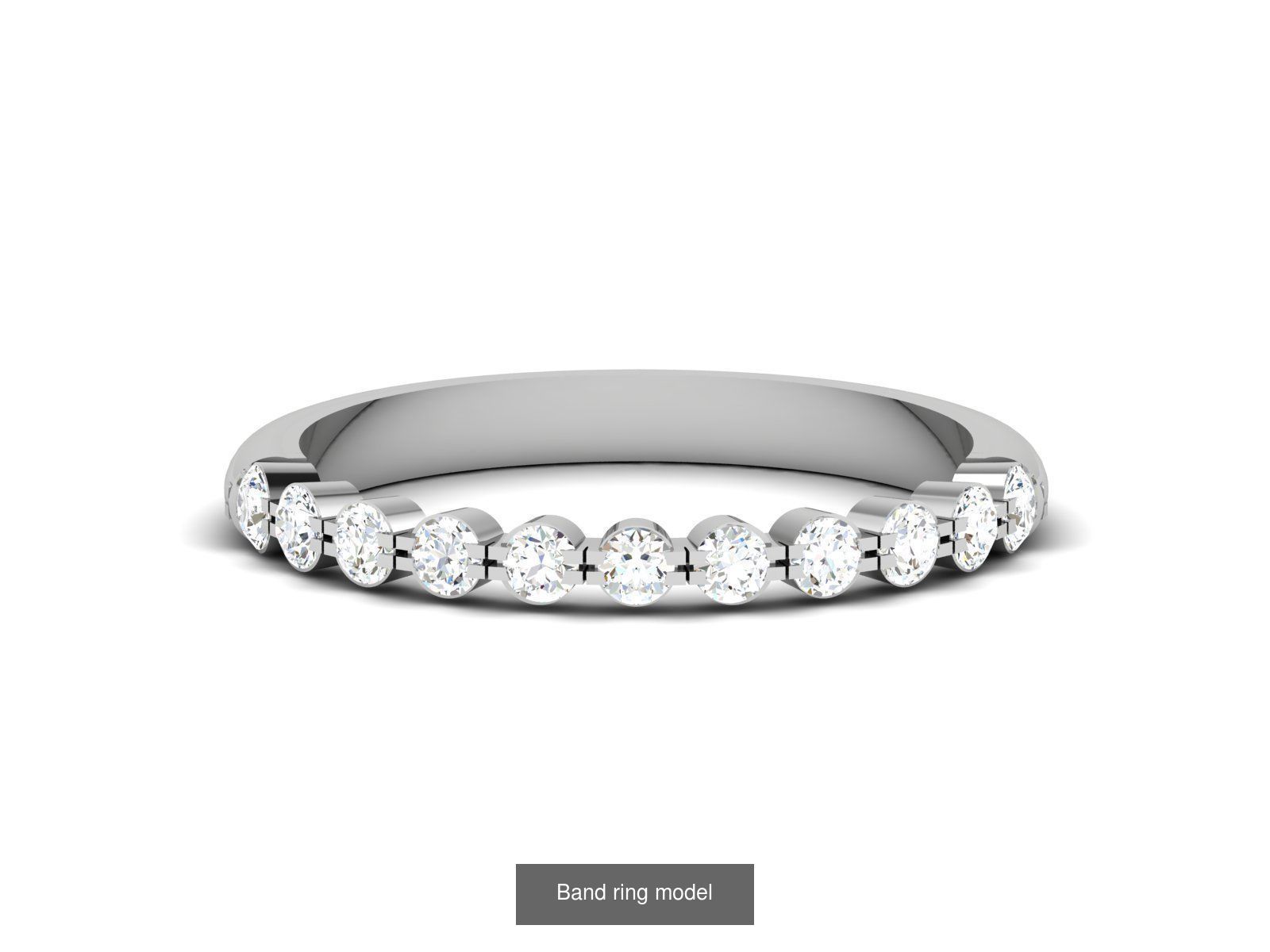 56 Band ring with renders 3dm 3D Model Collection_23