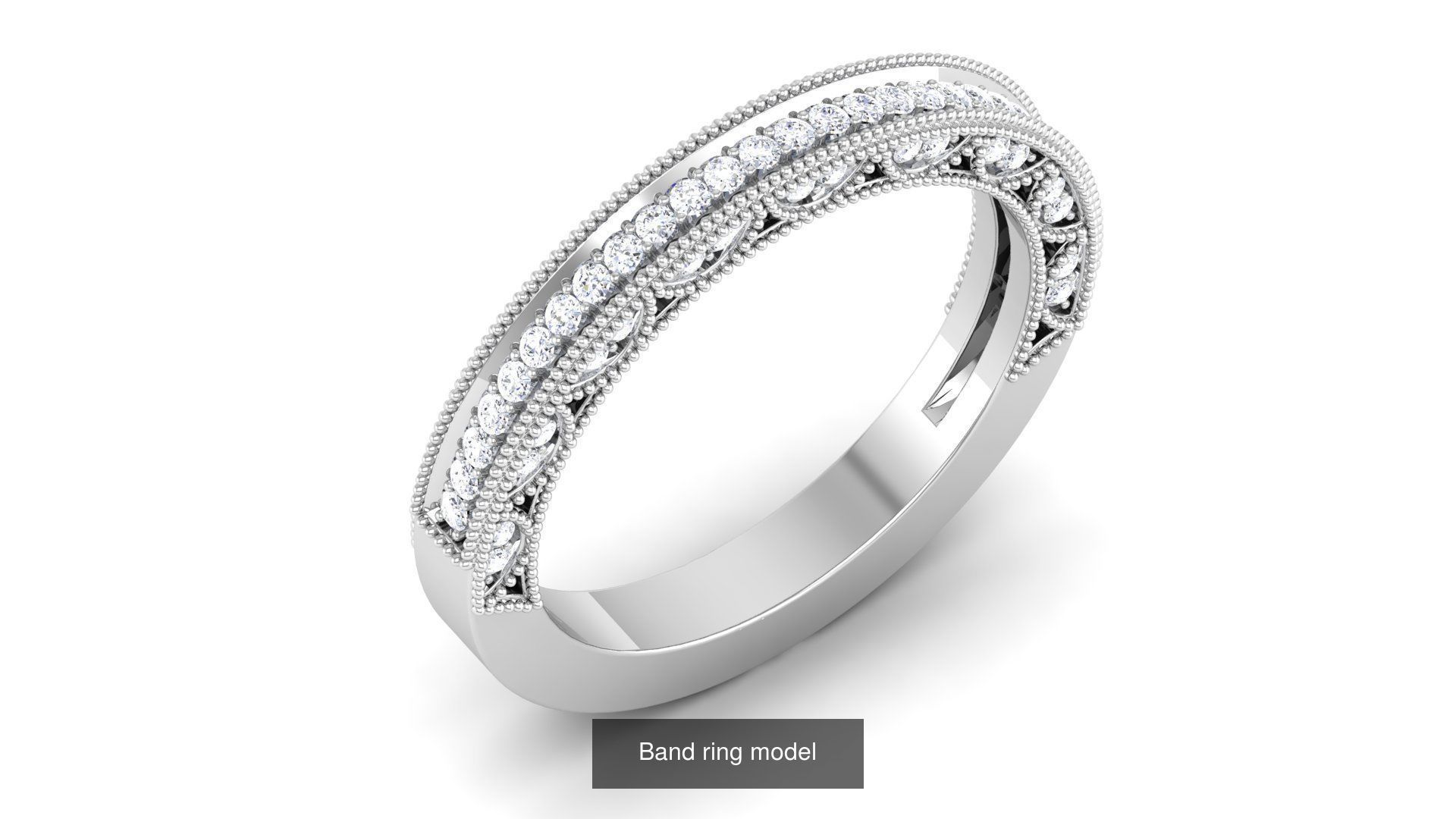 56 Band ring with renders 3dm 3D Model Collection_36