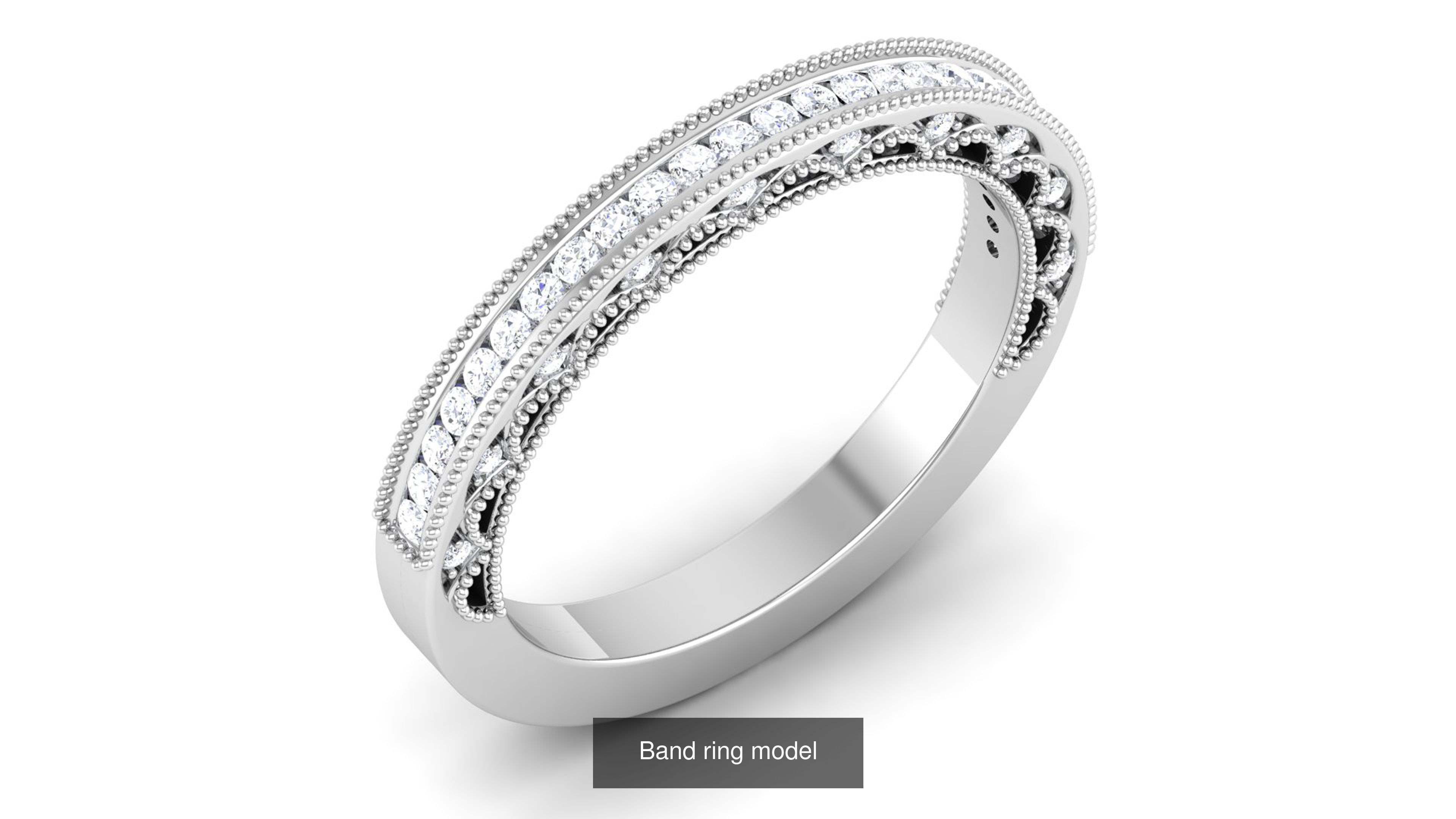 56 Band ring with renders 3dm 3D Model Collection_40