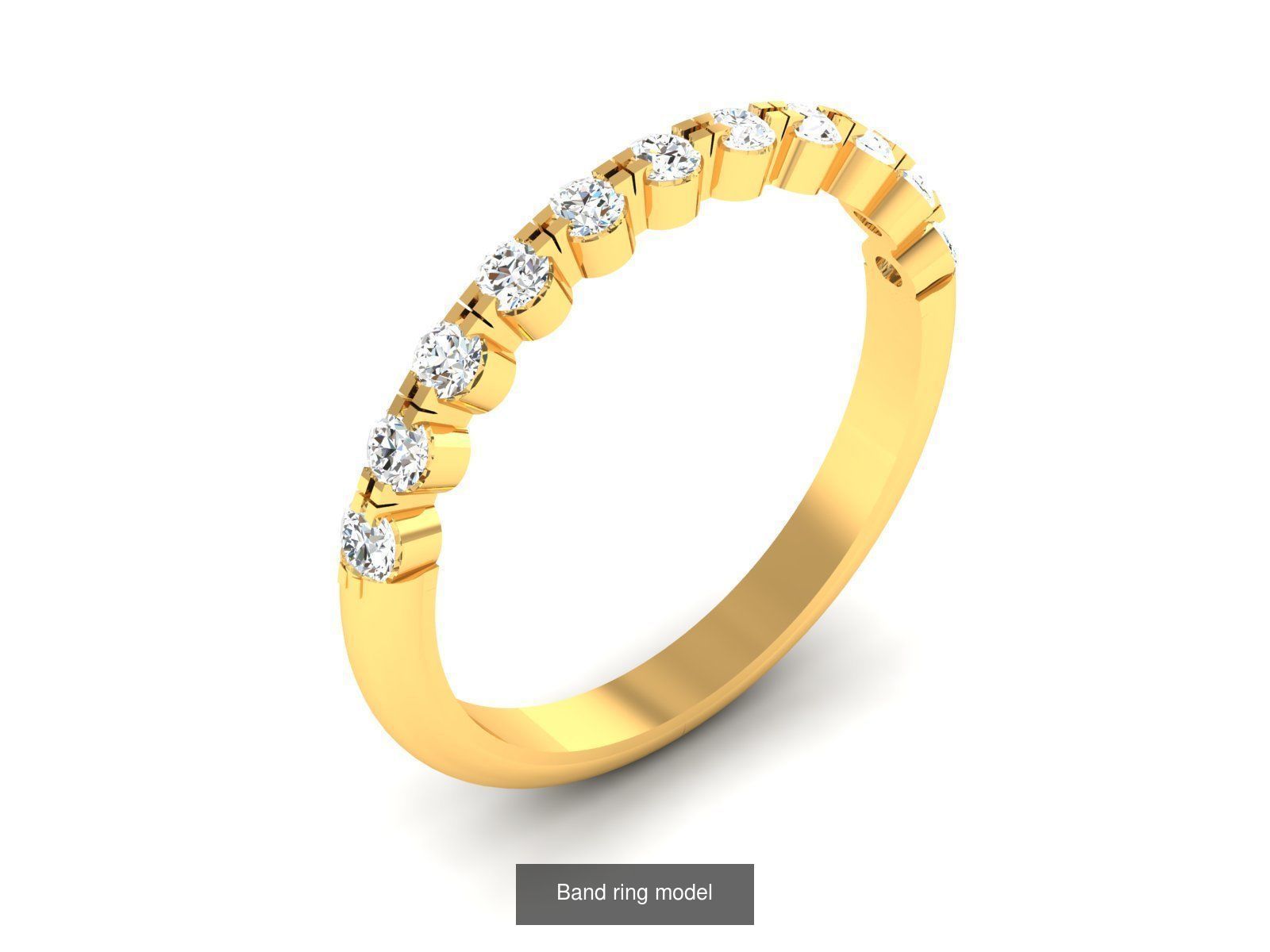 56 Band ring with renders 3dm 3D Model Collection_22