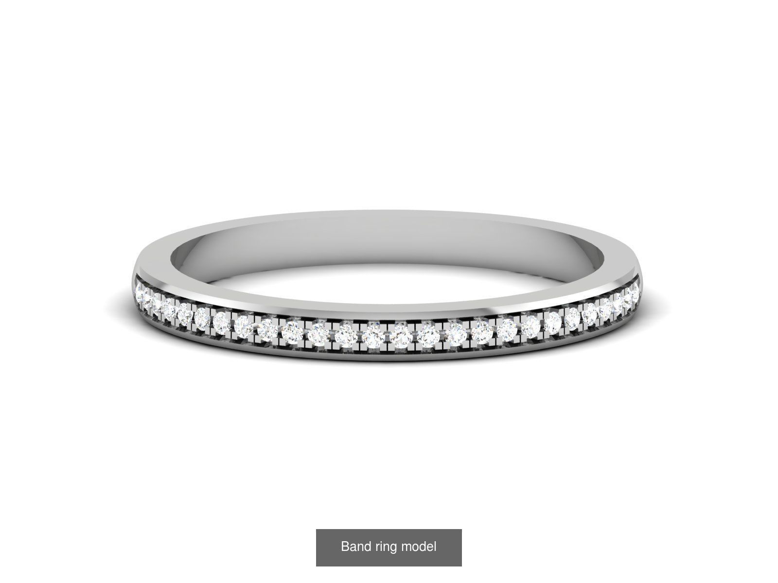 56 Band ring with renders 3dm 3D Model Collection_18