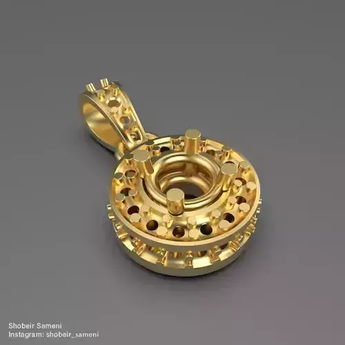 Solitaire Pendant without gems