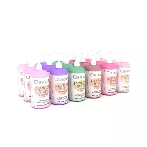 3D market stand product 05 model