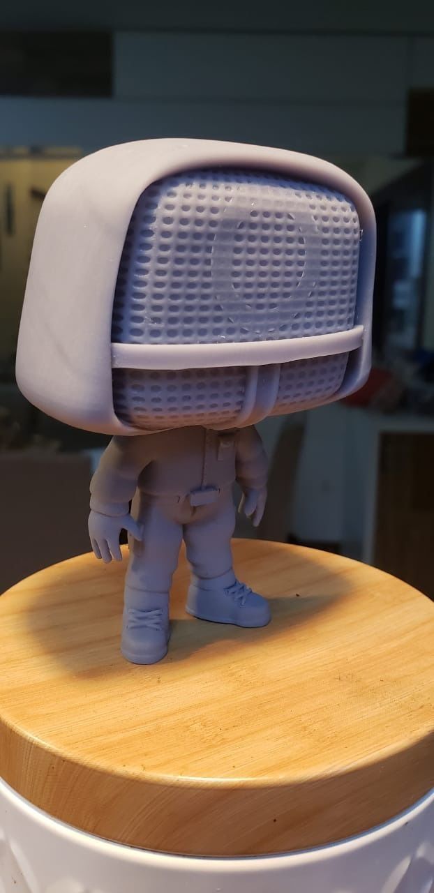 Funko Pop - Squid Game - Masked Worker - Round Six 3D print model_4