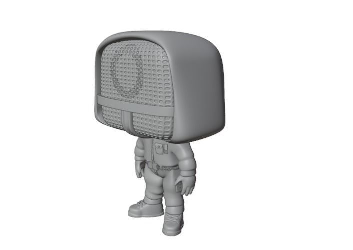 Funko Pop - Squid Game - Masked Worker - Round Six 3D print model_11