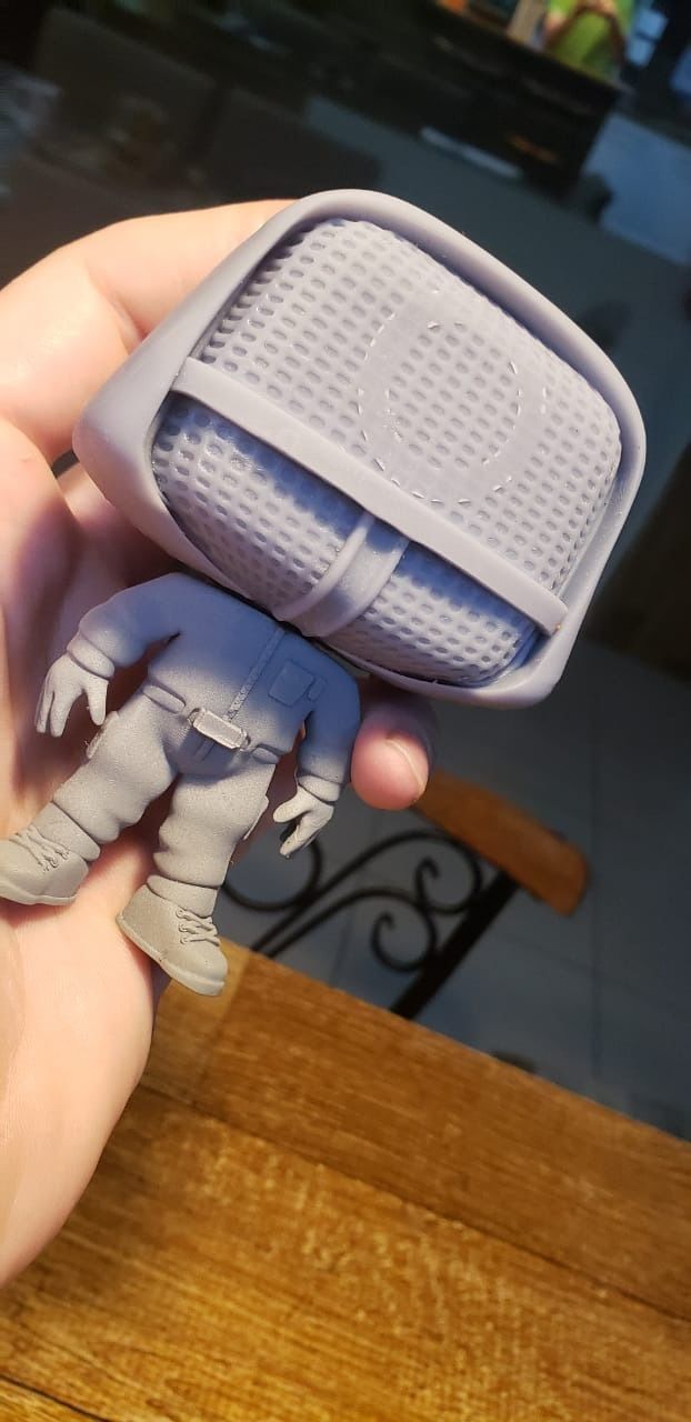 Funko Pop - Squid Game - Masked Worker - Round Six 3D print model_9