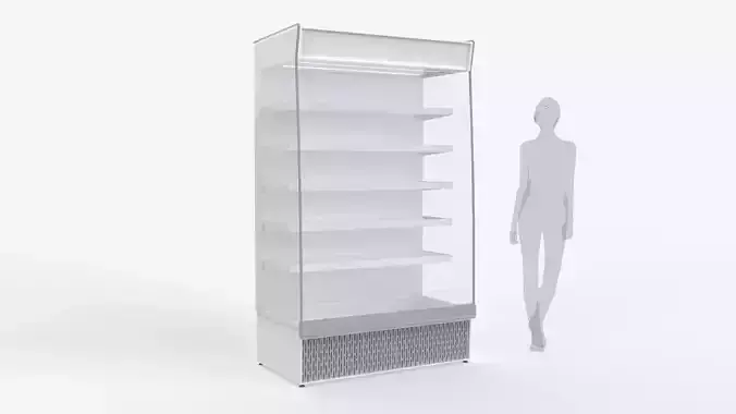 Multideck Open Chiller 3D model
