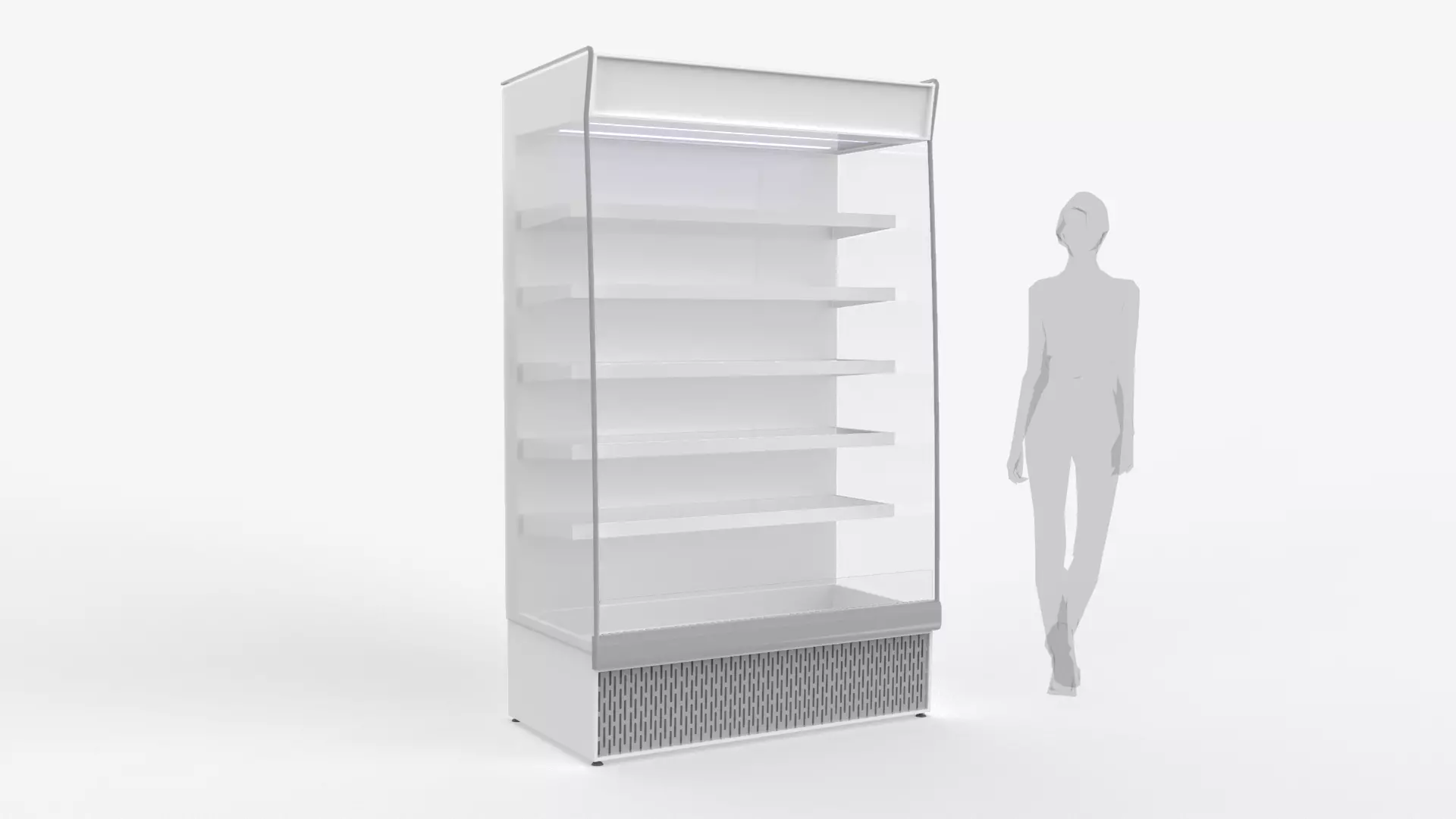 Multideck Open Chiller 3D model