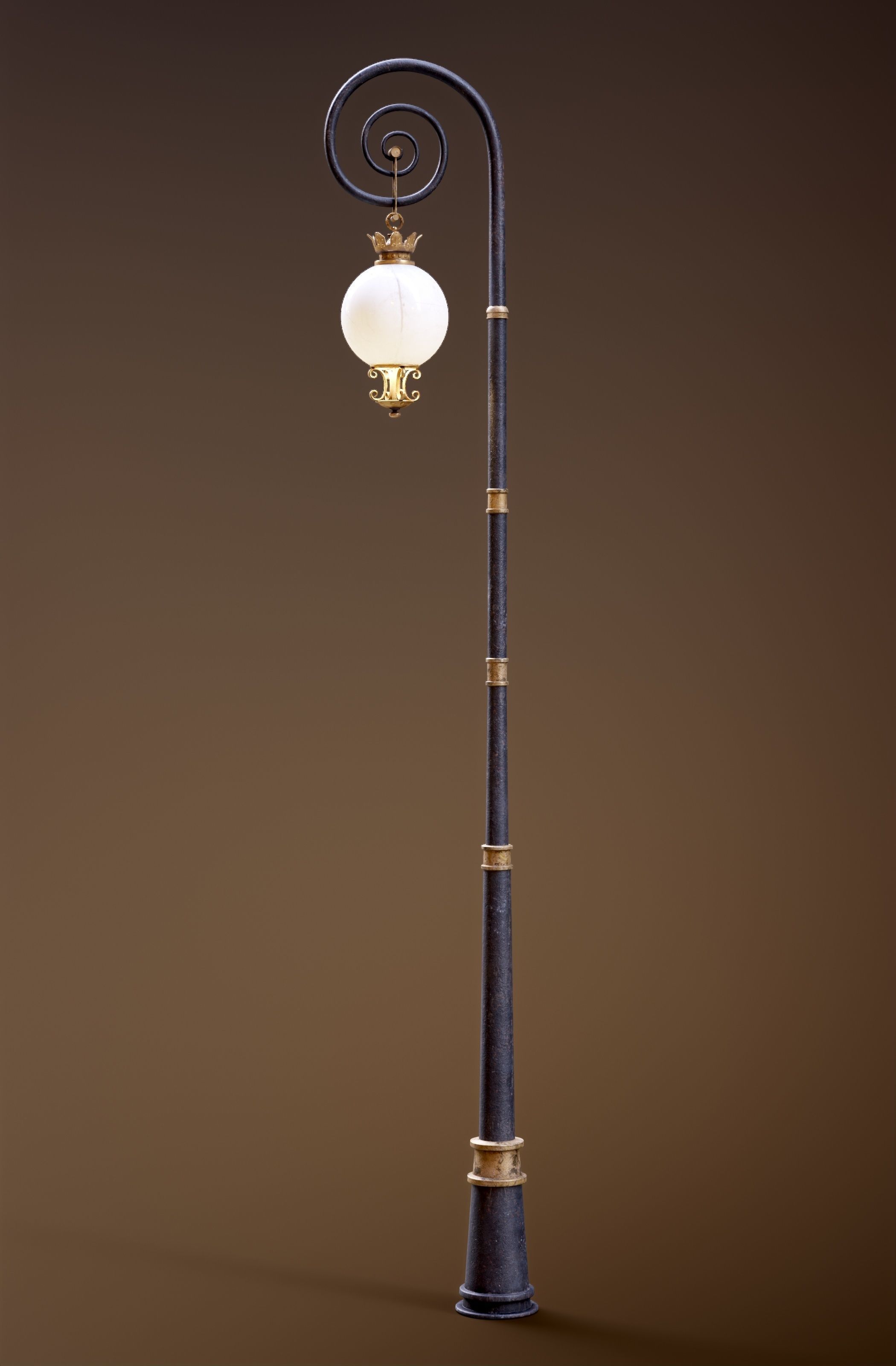 Modular Street Sphere Lamp 8K - 10 sizes Low-poly 3D model_25