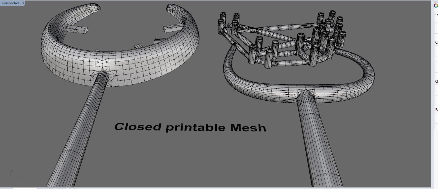 Women Moon pendant with diamonds 3D print model_5