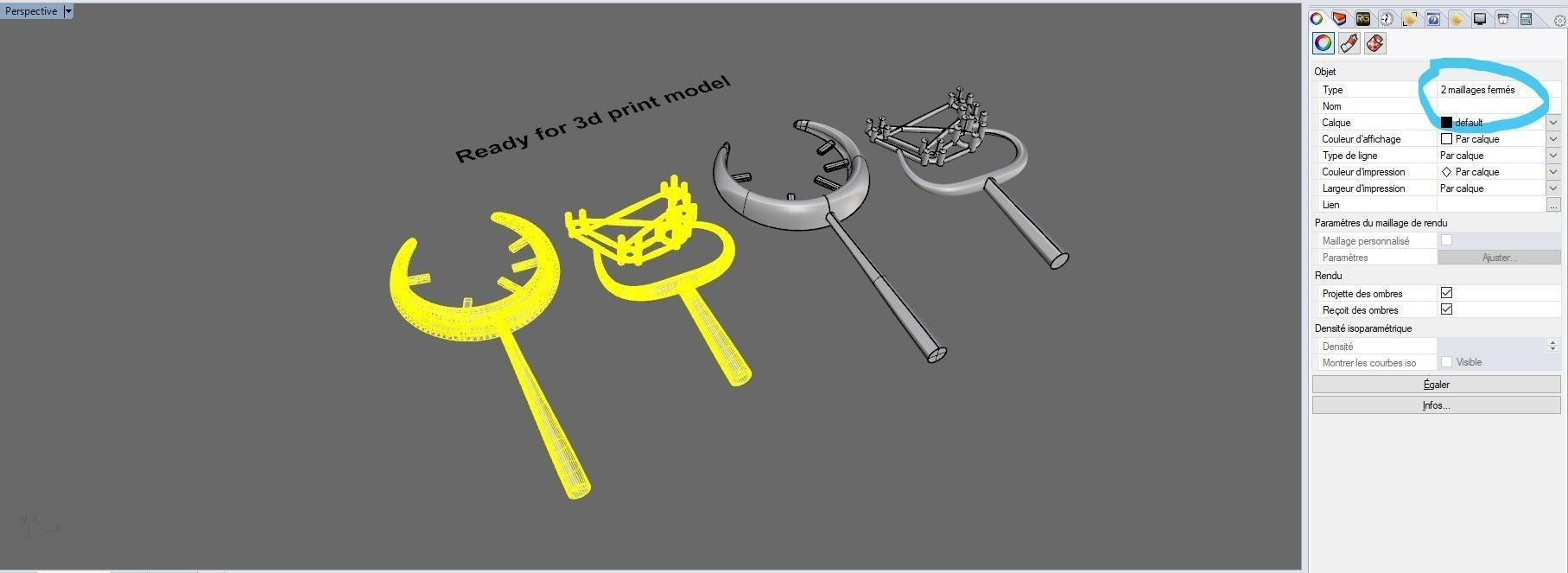 Women Moon pendant with diamonds 3D print model_4