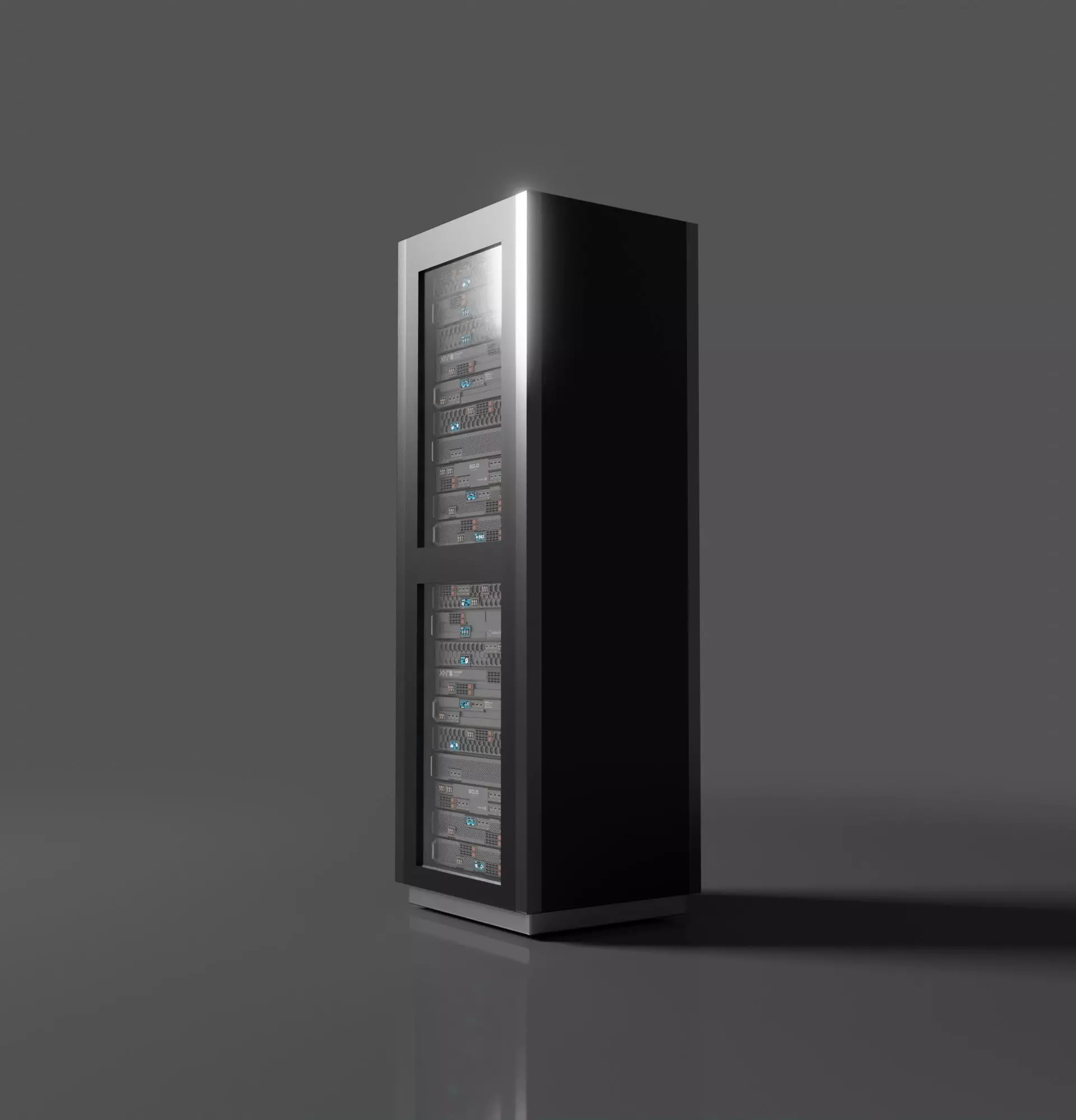 server rack Free low-poly 3D model