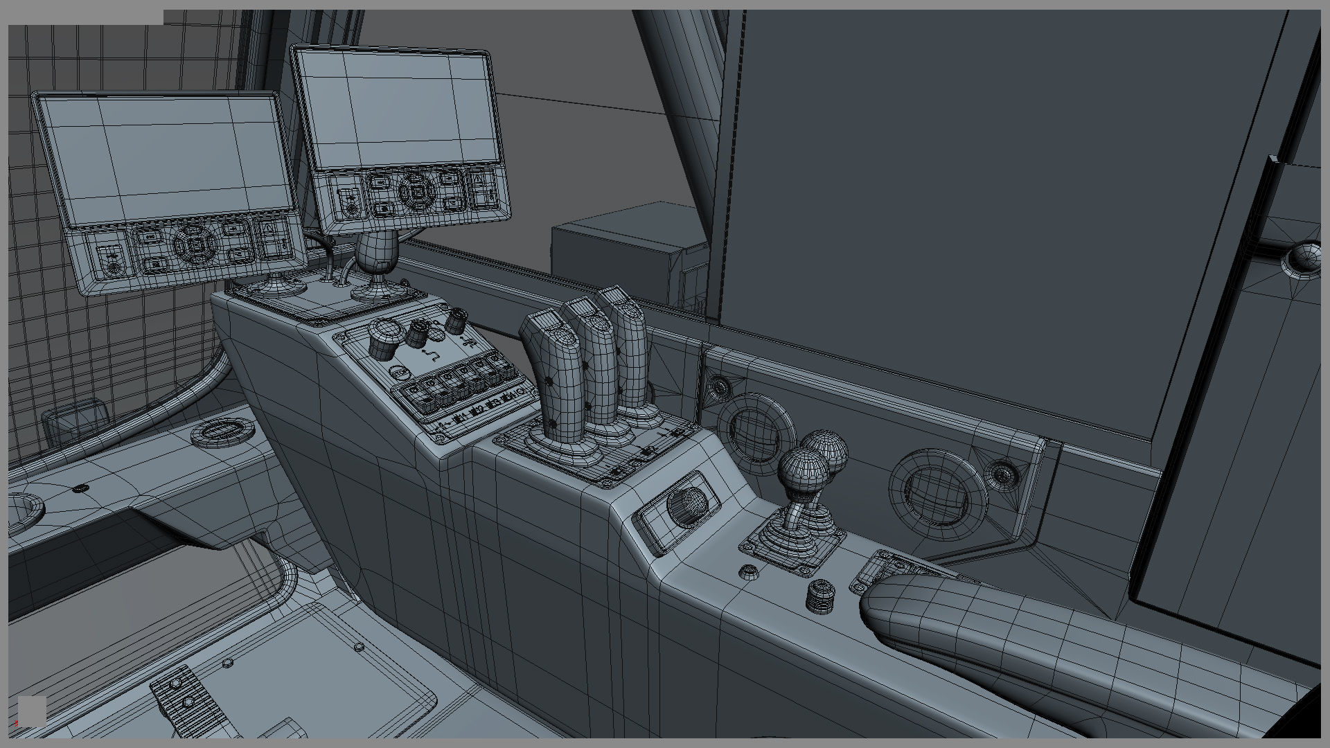 Manitowoc MLC100 Crawler Crane 3D model_45