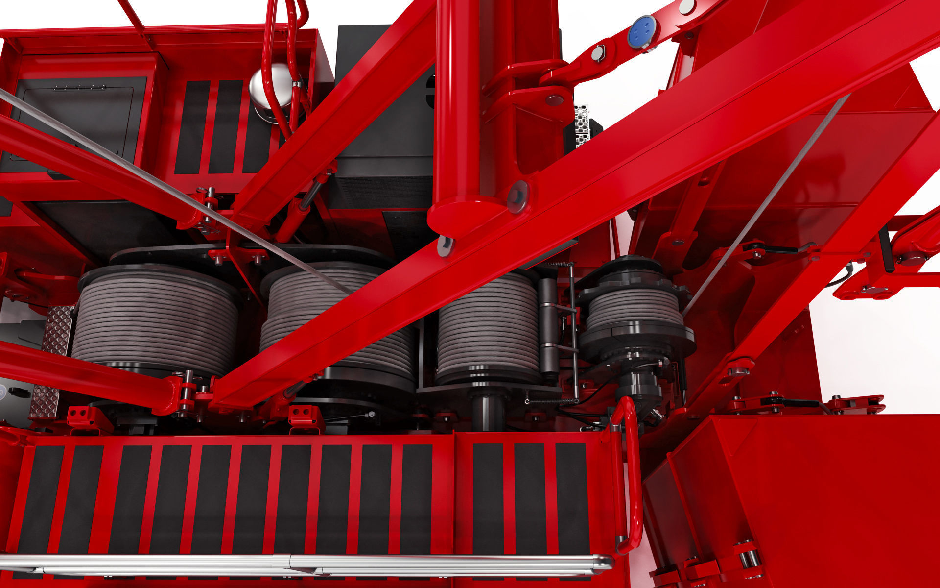 Manitowoc MLC100 Crawler Crane 3D model_21